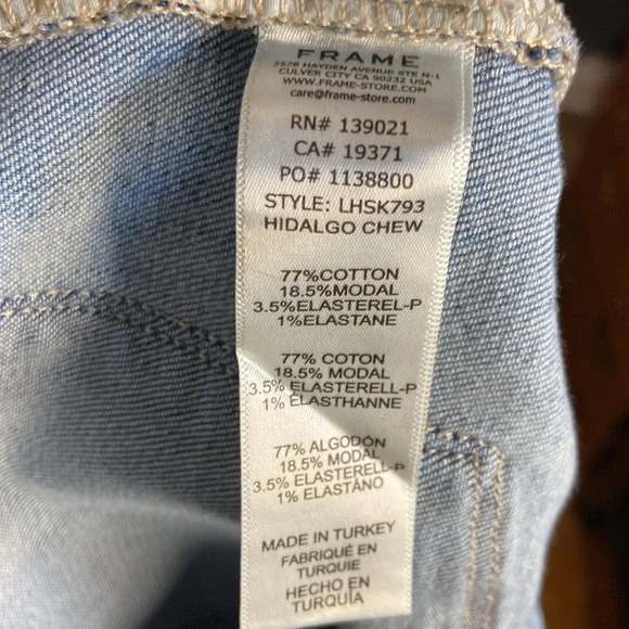 FRAME Le High Skinny Jeans. Size 31 - Picture 14 of 14